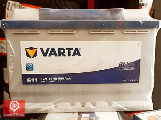 Varta Blue Dynamic E11 Car Battery, 574 012 068 3132, 12V, 74Ah, 680A :  : Automotive