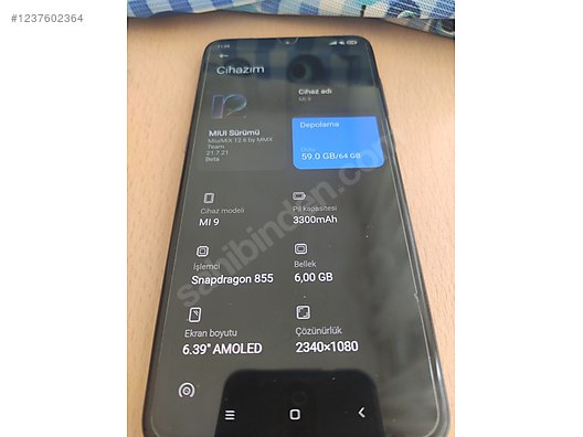 İkinci El ve Sıfır Alışveriş / Cep Telefonu & Aksesuar / Cep Telefonu / Xiaomi / Mi 9