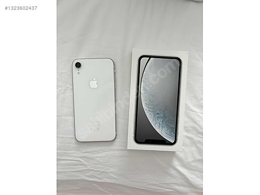 Apple / iPhone XR / iphone xr 64 gb çiziksiz, sorunsuz on