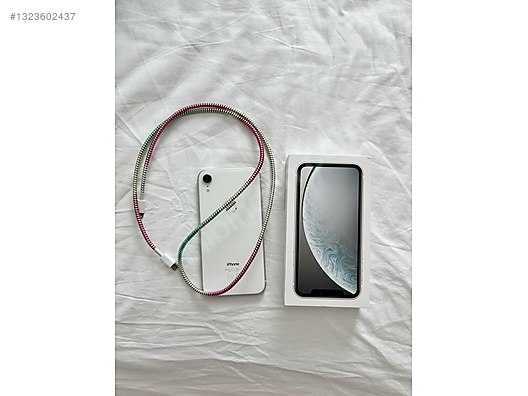 Apple / iPhone XR / iphone xr 64 gb çiziksiz, sorunsuz on