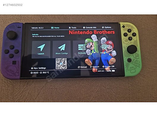 Nintendo switch Çip V2-Lite-Oled Jailbreak on sahibinden.com