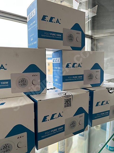 eca poly pure kablosuz oda termostat