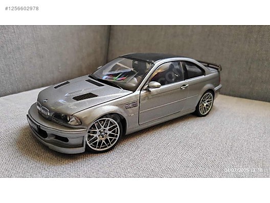 BMW M3 GTR E46 street version Silver Kyosho 1/18 on sahibinden.com