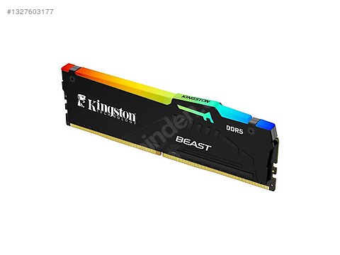 Kingston FURY Beast RGB 32GB DDR5 6000Mhz CL36 RAM sahibinden