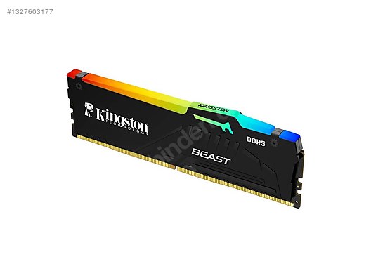 Kingston FURY Beast RGB 32GB DDR5 6000Mhz CL36 RAM sahibinden