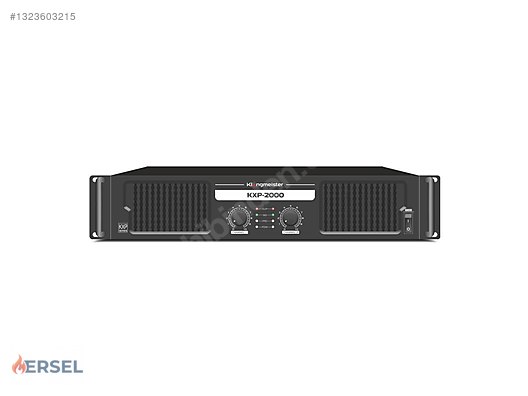 KXP-2000 KLANGMEİSTER 2 Kanal Power Amplifikatör 2x1200 sahibinden