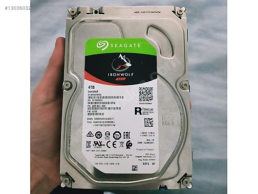 4TB SEAGATE İRONWOLF sahibinden.comda - 1303603263