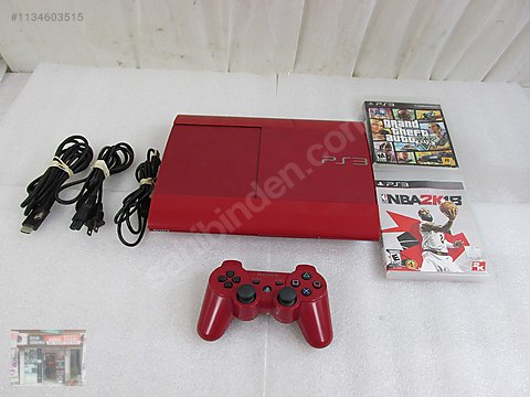 Sony PlayStation 3 Super Slim Console 500GB - Red | GameStop