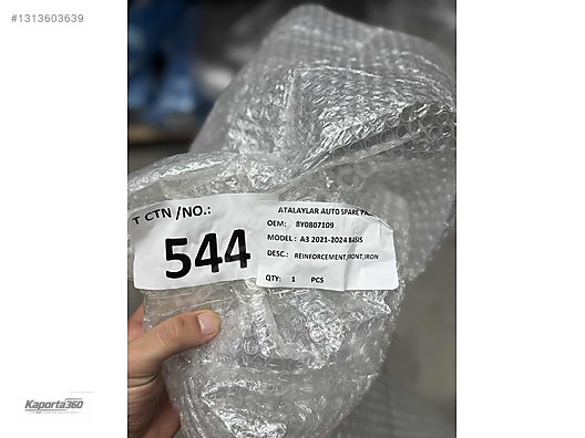 AUDİ A3 ÖN TAMPON DEMİRİ SIFIR 2021-2022-2023-2026 8Y0807109