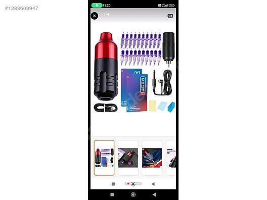 Dövme makinesi - Dövme Ekipmanları