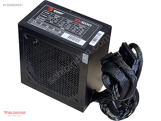 Zoko ZK600 600w 12cm Fanlı Power Supply sahibinden.comda - 1320604021