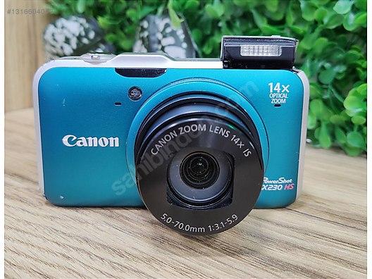 Compact / Canon / PowerShot SX230 HS / CANON SX230 HS MAVİ PREMIUM