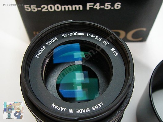 Lenses / SİGMA 55/200MM F:4-5,6 DC-AF-D NİKON UYUMLU Lenses / SİGMA 55/200MM F:4-5,6 DC-AF-D NİKON UYUMLU