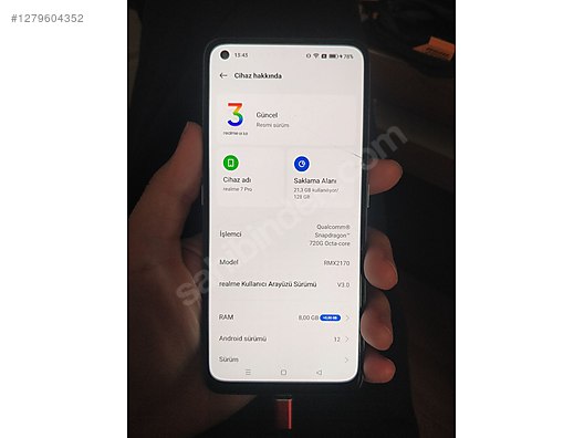 İkinci El ve Sıfır Alışveriş / Cep Telefonu & Aksesuar / Cep Telefonu / Realme / 7 Pro