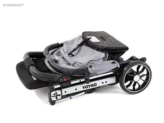Yoyko Quantum Kabin Boy Tek El Katlanır Bebek Arabası - Yoyko
