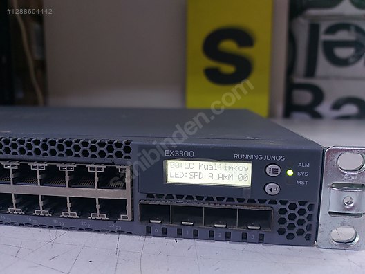 JUNİPER EX3300-24T 1G 10G SFP YÖNETİLEBİLİR SWİTCH sahibinden