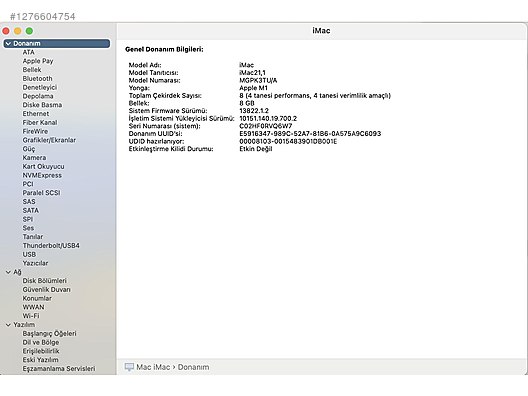 Used & Brand New Items / Computers / Desktops / Models / Apple