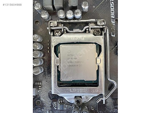 MSI Z390-A PRO + Intel Core i7-9700K sahibinden.comda - 1315604988