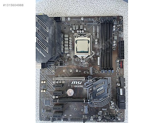 Core i7-9700K / Z390マザー / メモリ32GB / SSD MSI Z390-A PRO + Intel Core i7-9700K sahibinden.comda - 1315604988