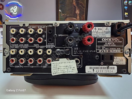 Onkyo Power Amfi - ONKYO A-905TX STEREO AMFİ - 1329604990