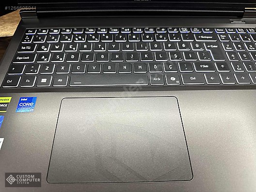 TULPAR T6/RTX 5060/İ7 13700HX/1TB SSD/16GB DDR5 RAM/16.1 165HZ - İlan ve alışverişte ilk adres sahibinden.com'da