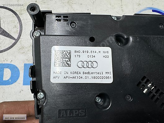 Car Multimedia Player / AUDİ A4 B9 A5 MMİ MULTİMEDYA JOYSTİCK