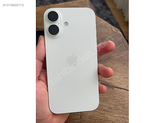 Apple / iPhone 16 / İPHONE 16 256 GB BEYAZ TÜRKİYE CİHAZI 5