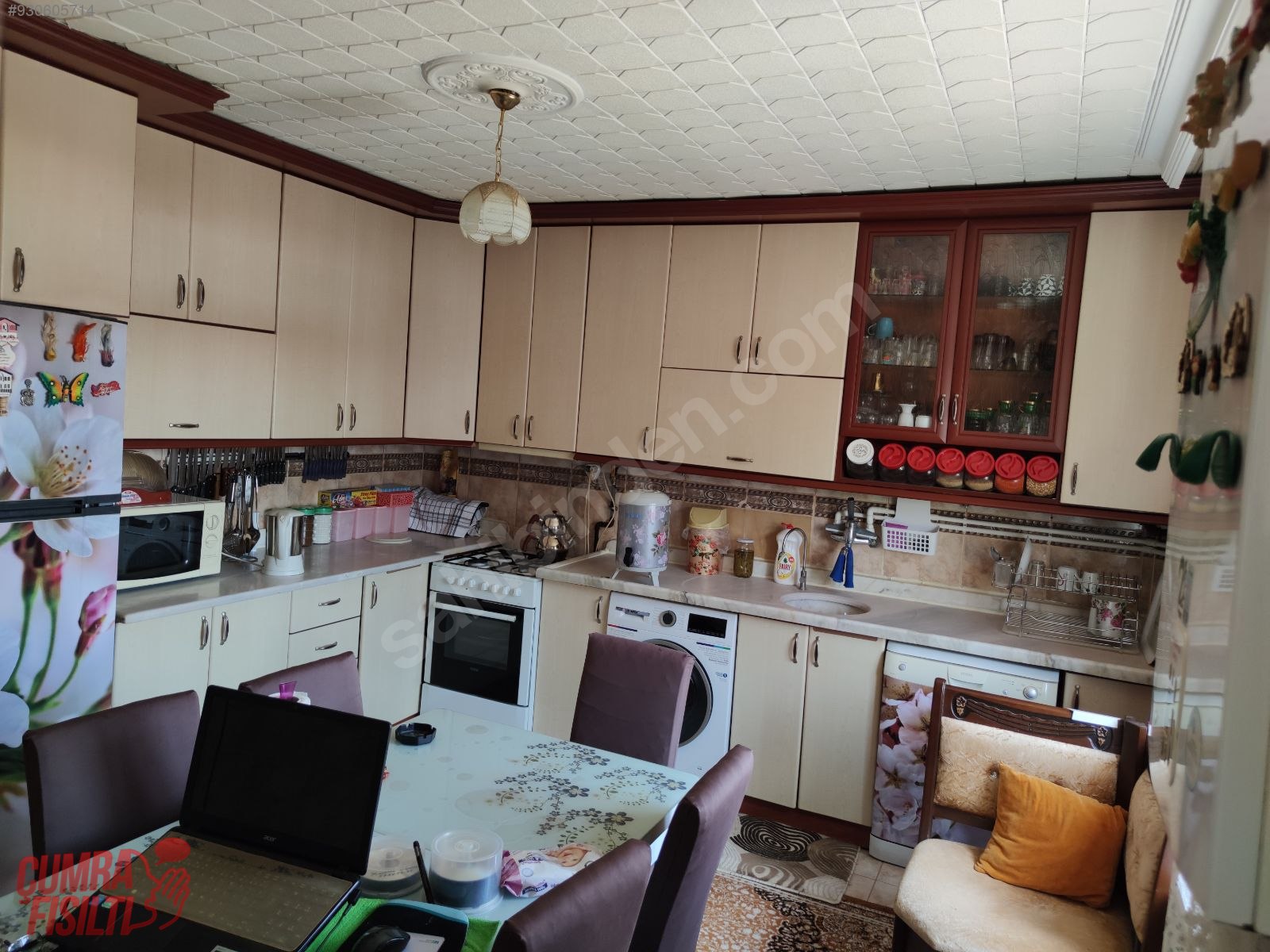 ÇUMRA FISILTI EMLAK�TAN SATILIK BAKIMLI 2.5 KATLİ MÜSTAKİL EV Satılık