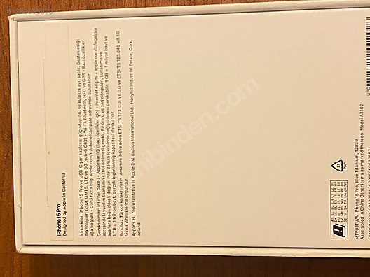 İkinci El ve Sıfır Alışveriş / Cep Telefonu & Aksesuar / Aksesuar / Boş Kutu