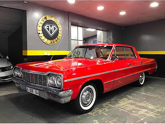 Sahibinden Satilik 1964 Model 75000 Km Chevrolet Impala 200 000 Tl 687606013