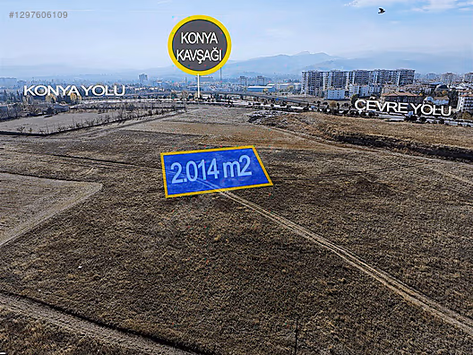 Fırsat.!! HIZLA GELİŞEN VE DEĞER KAZANAN BÖLGEDE 2.014m² ARSA