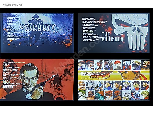 PS 2 64GB FLASH BELLEKLİ HEMDE CD İLE ÇALIŞAN ÇİPLİ PS2 FULL SET ...