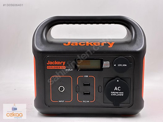 Jackery Explorer 240 Portable Power Station (EU Versiyon