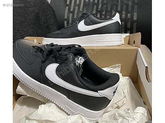 Nike Air Force '07 Siyah/Beyaz Erkek Spor Ayakkabı Modelleri