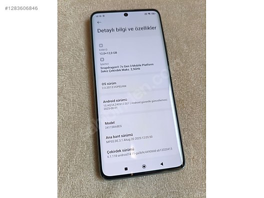 İkinci El ve Sıfır Alışveriş / Cep Telefonu & Aksesuar / Cep Telefonu / Xiaomi / Redmi Note 14 Pro Plus