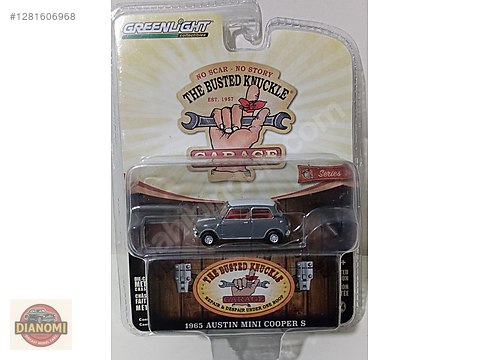Austin Mini Cooper クリスタルミニカー GreenLight Diecast Model 1:64 Mini Araba - 1281606968