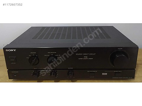 SONY TA-F110 INTEGRATED STEREO AMPLIFIER - Sony Entegre Amfiler ...