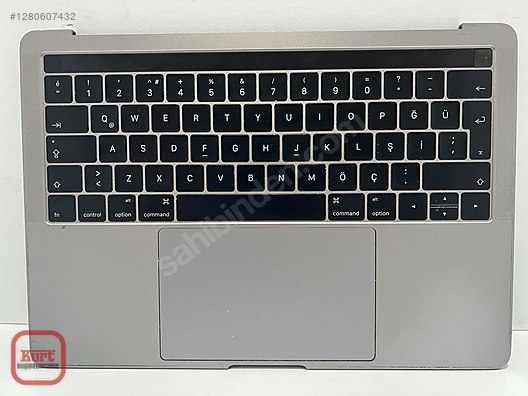 Apple MacBook A1706 本体― ジャンク品 APPLE MACBOOK PRO A1706 SERİSİ - ÜST KASA / KLAVYE / BATARYA SET