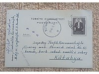 10 Kuruş Atatürk Pullu Posta Kartı Lotu