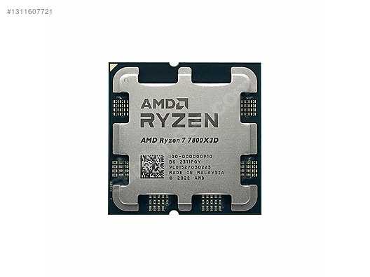 Ryzen 7 7800x3d İşlemci sahibinden.comda - 1311607721
