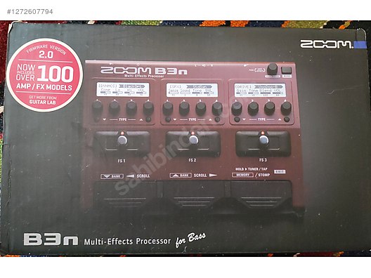 Zoom B3n Bass Multi Efekt Prosesör - Prosesör ve Diğer Enstrüman Yan Ekipmanları sahibinden.com'da