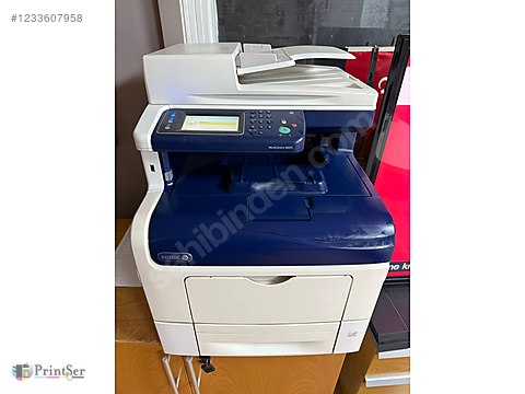 Yazıcı / XEROX 6605 RENKLİ A4 FOTOKOPİ YAZICI TARAYICI FAKS