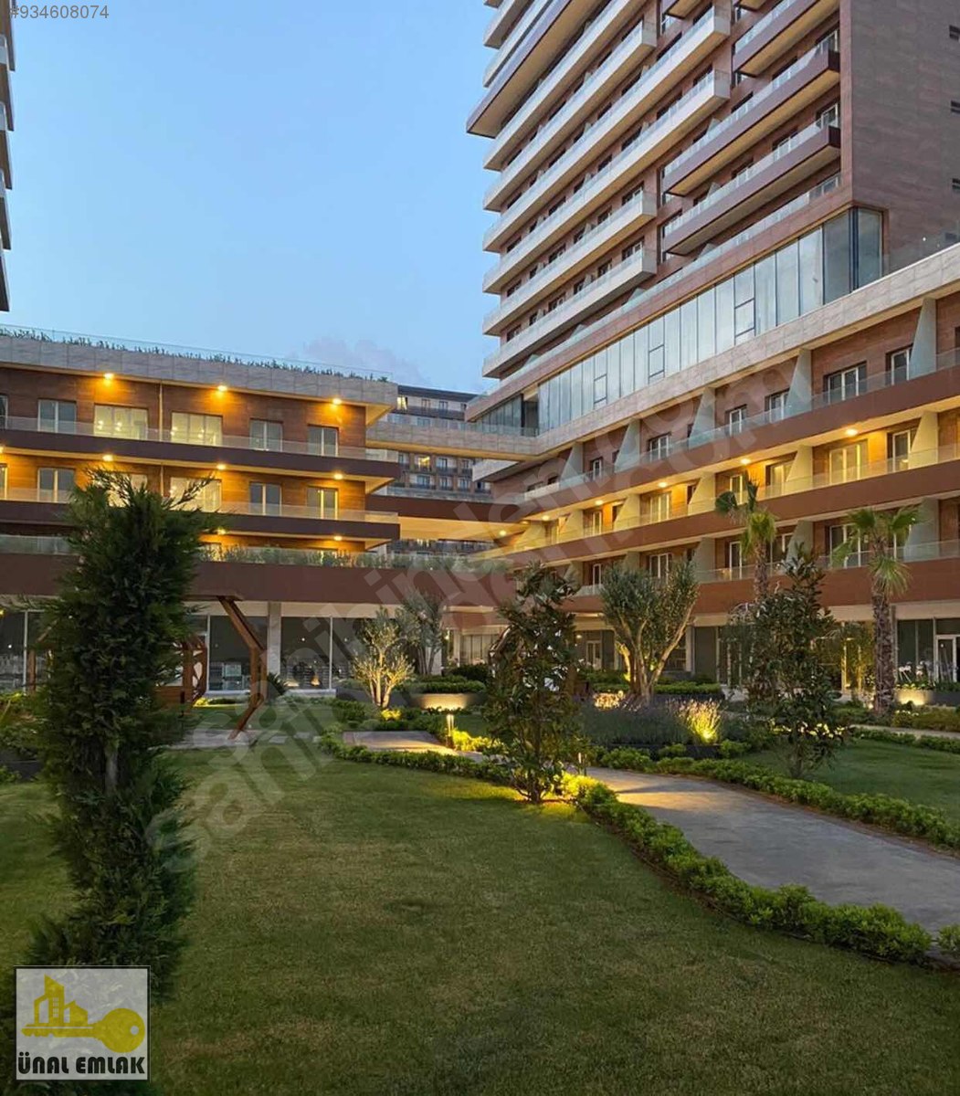Core Living Rezidansta Eşyalı Kiralık 1+1 Bahçeli Daire Kiralık Daire