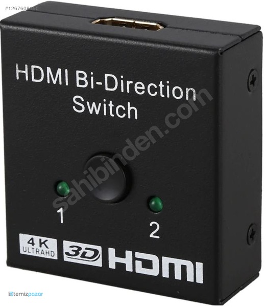 4494 2 Port Çift Yönlü Hdmi Switch Splitter Monitör Çoklayıcı ...