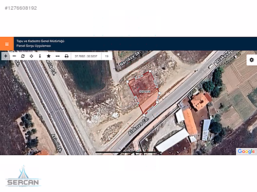 YAYLAPINARDA KARAMAN YOLU YANI 564 M2 KÖŞE PARSEL ARSA #1276608192