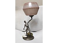 PİRİNÇ HEYKELLİ ABAJUR #1123608418