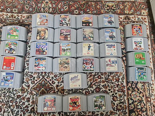28 adet nintendo 64 kaset n64 nintendo64 kartuş koleksiyonluk