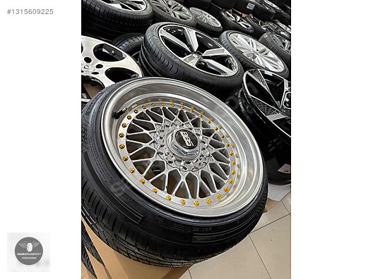 BBS RS 2 4x100 4x108. Set 195 40 16 arka 205 40 16 TEMİZ SET on
