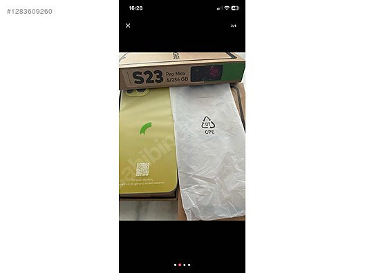 İkinci El ve Sıfır Alışveriş / Cep Telefonu & Aksesuar / Cep Telefonu / Reeder / S23 Pro Max