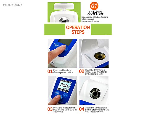 Used & Brand New Items / Electronics / Diagnostic & Test Devices / Refractometer